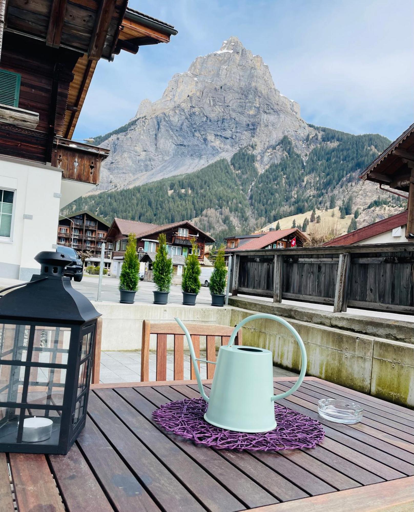 Charming, Well-Equipped Alpine Apartment Kandersteg Exteriör bild